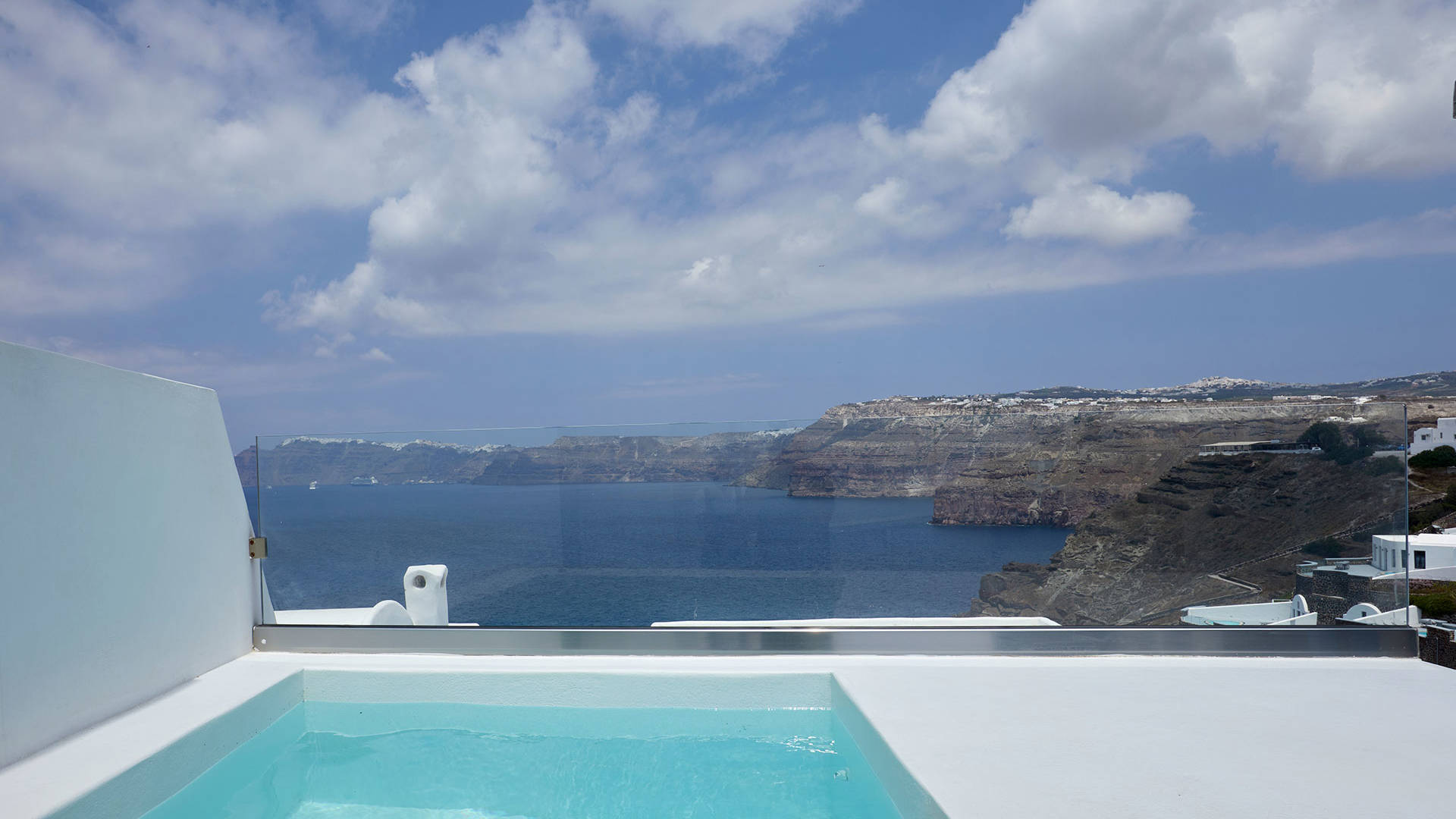 
Santorini View Hotel Deluxe Double room with Panoramic sea Caldera View and balcony with Hot Tub